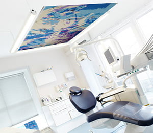 Loftsmaleri til tandlægeklinik